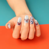 Red White & Butterfly