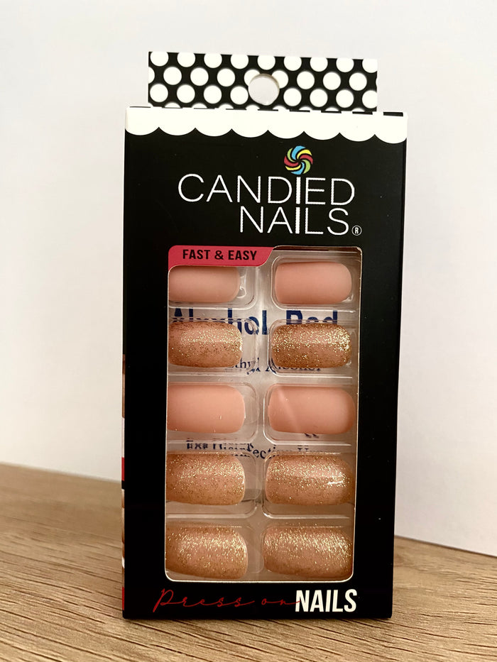 Golden Touch Press On Nails