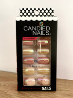 Shimmer Ice Press On Nails