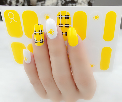 Summertime Gel Nail Wraps