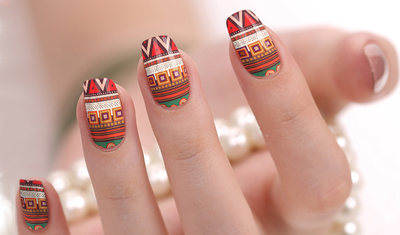 Aztec Nail Wraps