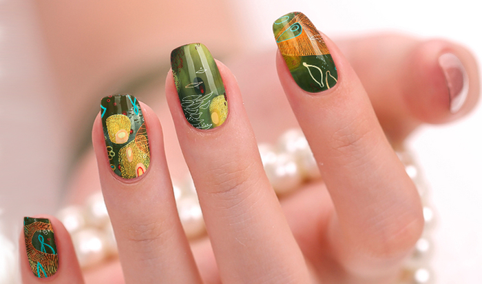 Avo Green Nail Wraps