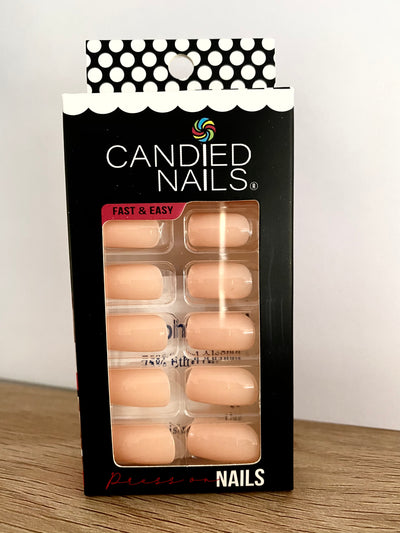 Creamsicle Press On Nails