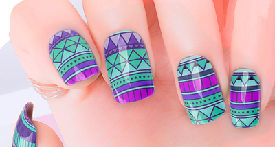 Geo Nail Wraps