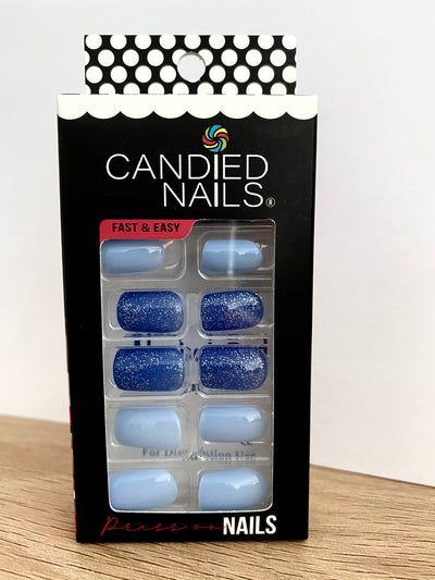 Blue Sky Press On Nails