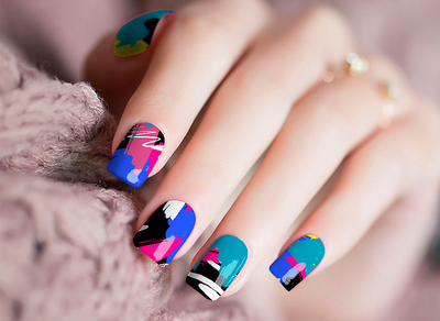 Scribbles Nail Wraps
