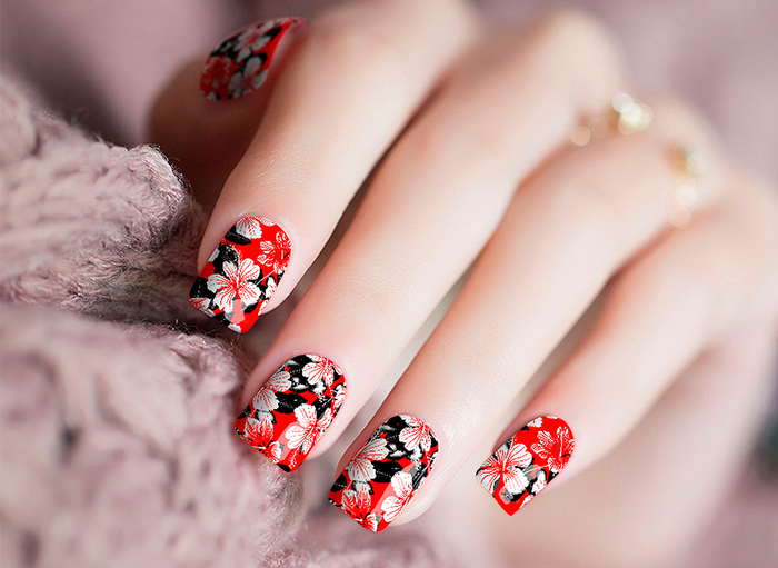 Hawaiian Nail Wraps