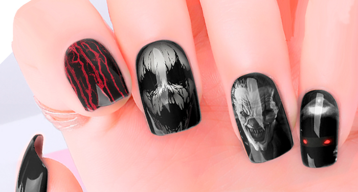 Ghouls and Blood Nail Wraps