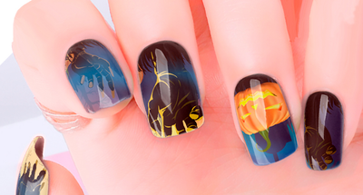 Pumpkin Snatch Nail Wraps