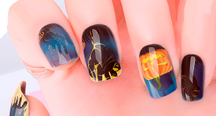 Pumpkin Snatch Nail Wraps