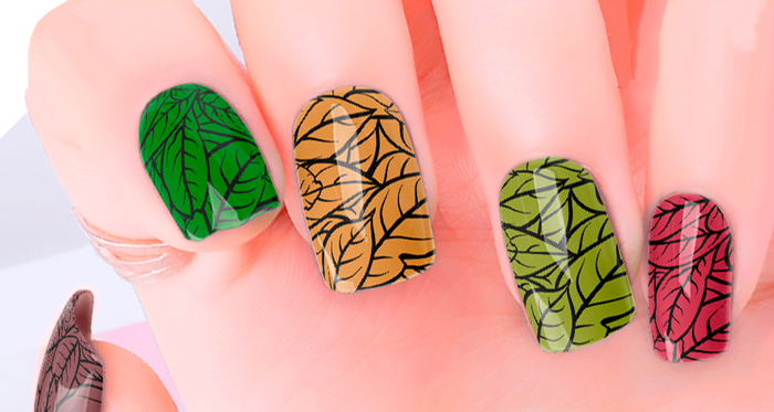 Fall Leaves Nail Wraps
