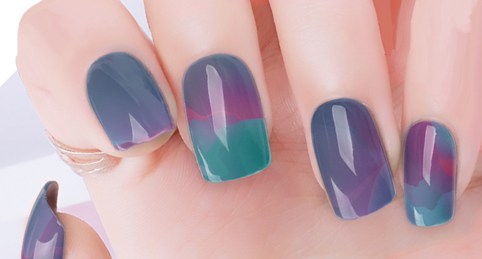 Dyed Nail Wraps