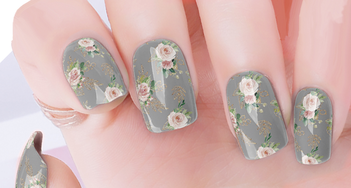 Roses Nail Wraps