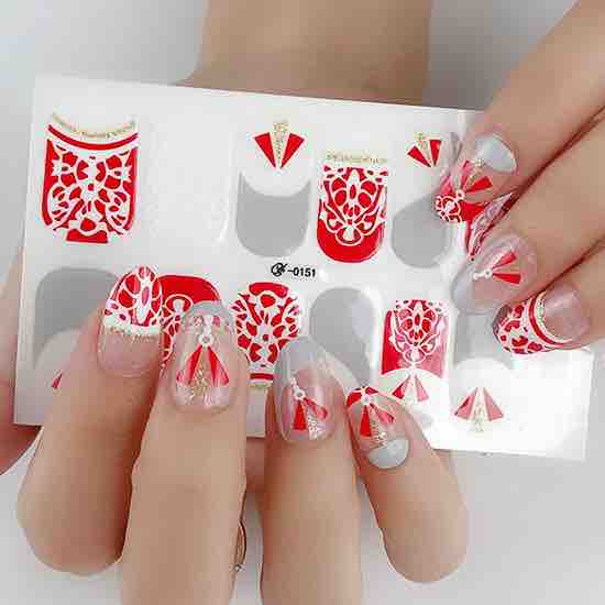 Romance Gel Nail Wraps