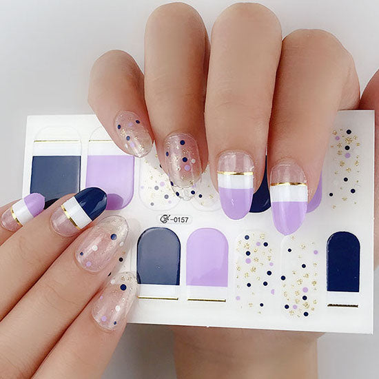Lavendar Love Gel Nail Wraps